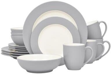 Noritake Colorwave 16-Piece Rim Dinnerware Set, Service for 4