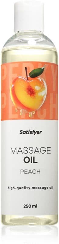 Satisfyer Massage Oil olejek do masażu Peach 250 ml