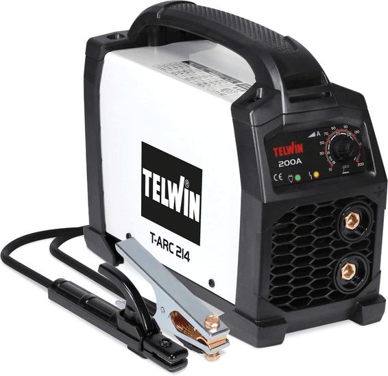 Telwin T-ARC 214 - Saldatrice Inverter (MMA,TIG) - Corrente continua (DC)