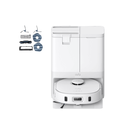 eufy X10 Pro Omni White + Replacement Parts Kit White