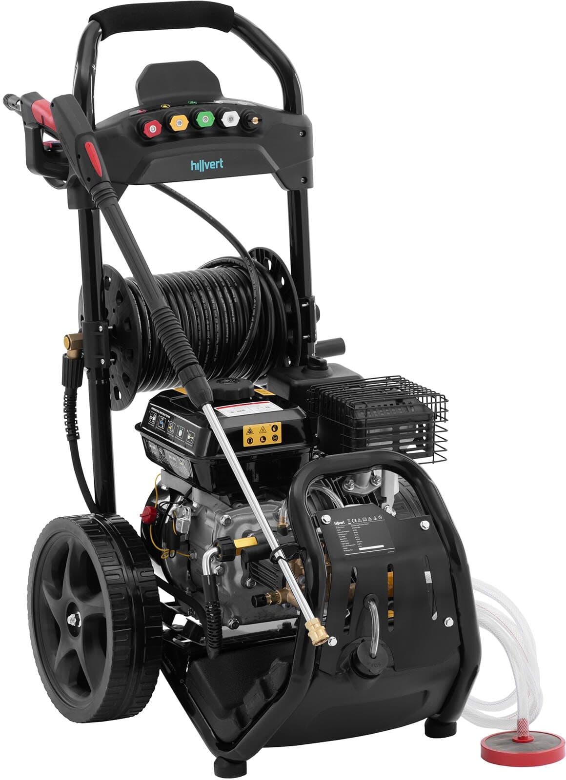 hillvert Painepesuri polttomoottorilla - 4500 W - 200 bar - 9 l/min - 20 m letku HT-HPW-180A