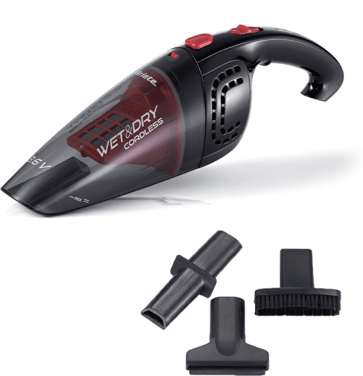 Ariete 2474 - Nass- und Trocken-Handstaubsauger - Wet&Dry-Funktion - Akku 3.6V - 1.2 Ah