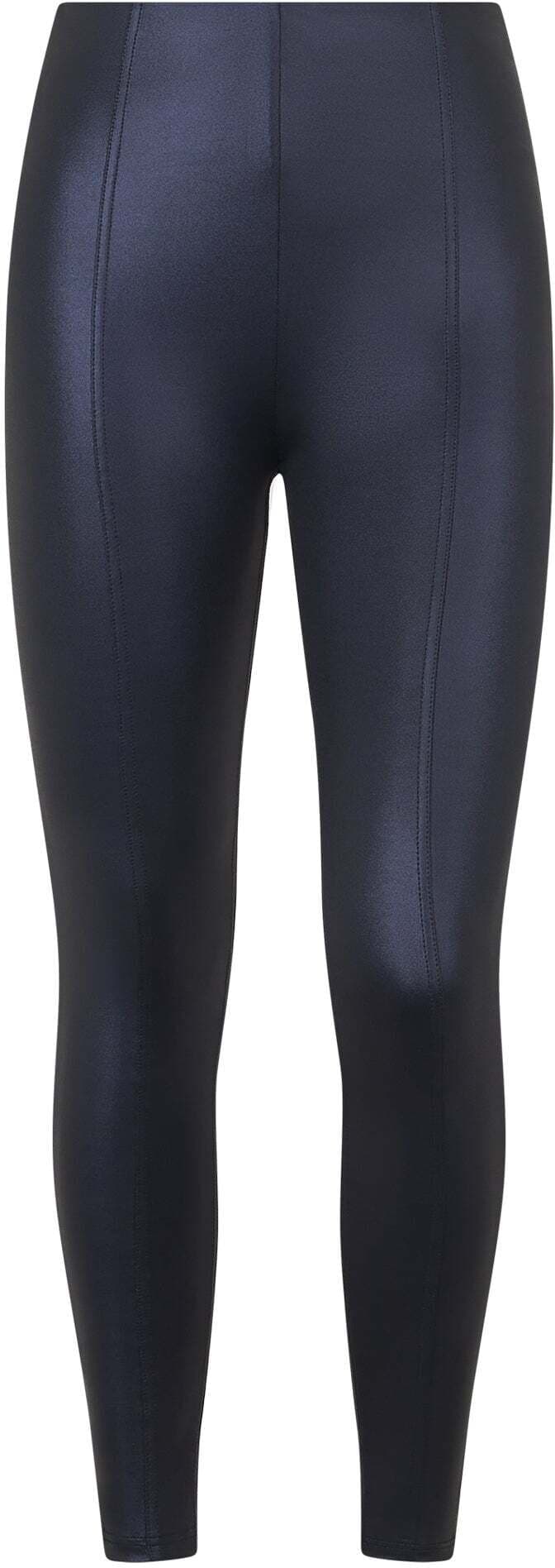 Leggings FREDDY "Leggings WRUP2HS424", Damen, Gr. S, EURO, blau (schwarz sapphire), Obermaterial: 78% Polyester PES. 22% Elasthan EL., Hosen Leggings schwarz sapphire S, EURO