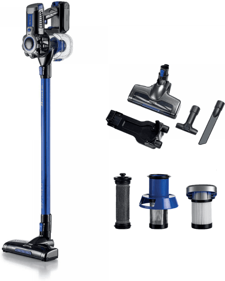 Ariete Lithium blau - Kabelloser Akku-Staubsauger - Lithium-Akku 22.2 V/ 2.2 Ah