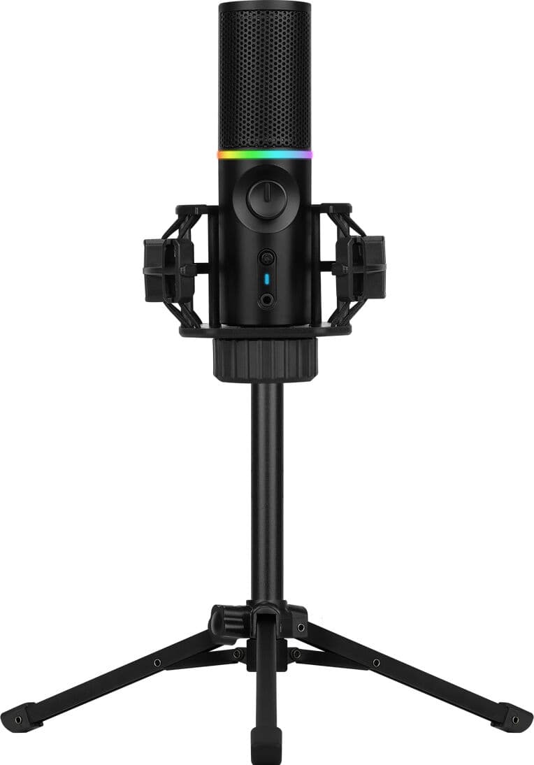 Streamplify Mic - Rgb Tripod Mikrofon - Svart