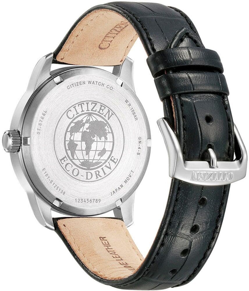 Solaruhr CITIZEN, schwarz (schwarz, weiß), Armbanduhren, Herren, Solaruhr, Armbanduhr, Herrenuhr