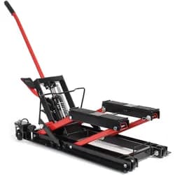 Wiltec, Wagenheber, Motorradheber 680kg Motorradhebebühne Montageständer Lift ATV Quad (13 - 38 cm)
