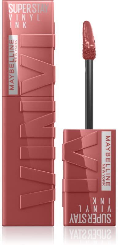 MAYBELLINE NEW YORK SuperStay Vinyl Ink pitkäkestoinen nestemäinen huulipuna 35 CHEEKY 4.2 ml
