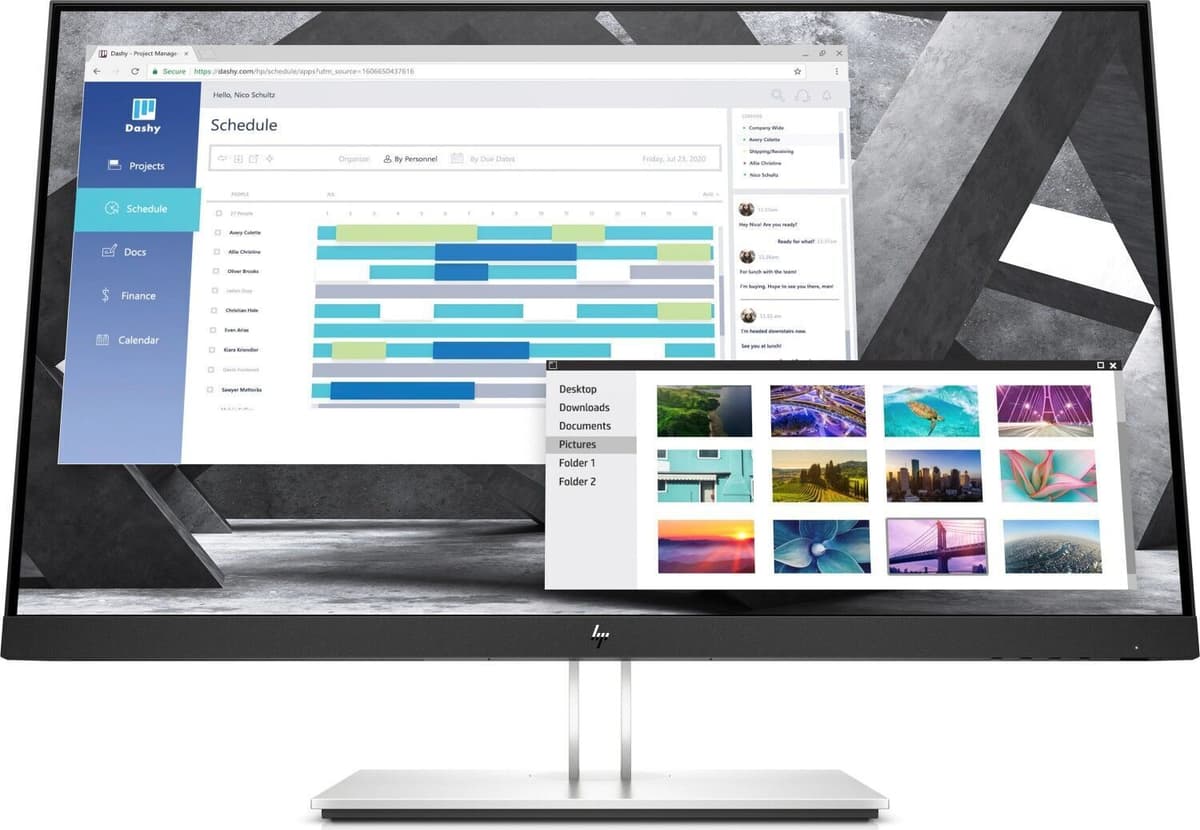 HP E27q G4   27"   z podstawką   Czarny/Srebrny - Refurbished