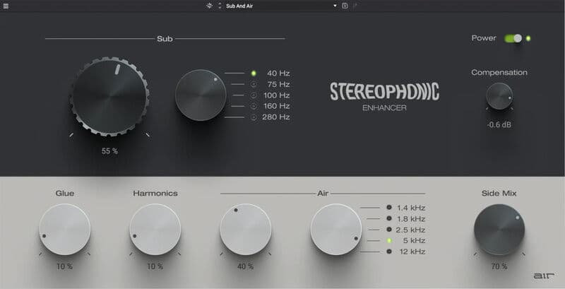 AIR Music Technology Stereophonic Enhancer