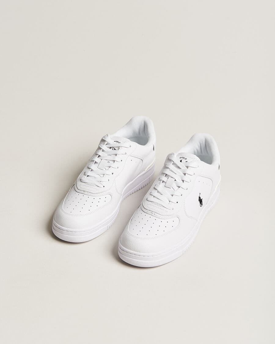 Polo Ralph Lauren Masters Court Sneakers White/Black men EU46 Hvid