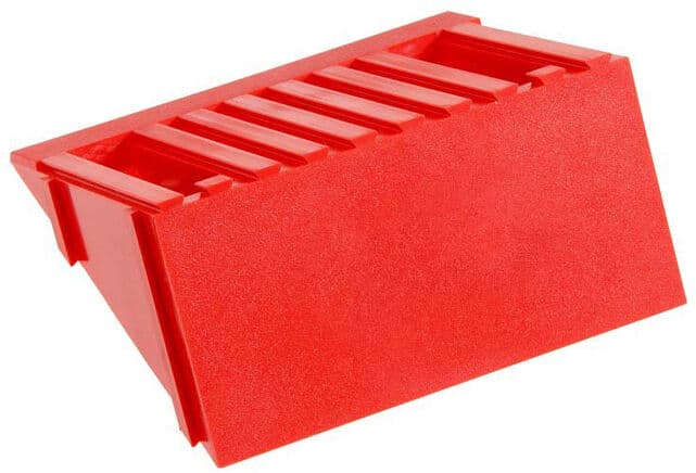 B2B Partner Klin 30°, 102 x 100 x 46 mm, czerwony