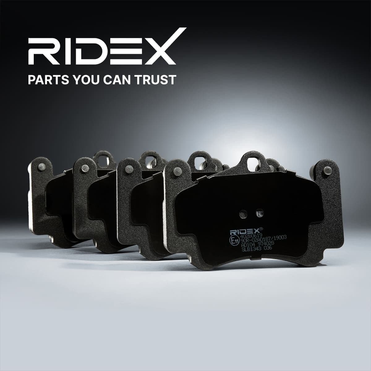 RIDEX 402B1393 Bremsbeläge