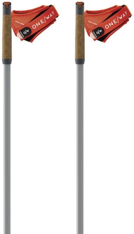 One Way Bastones Storm 6 Mag Grey / Yellow 160 cm