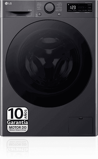 Lavadora secadora - LG F4DR6009AGM, 9 kg/6 kg, 1400 rpm, 12 programas, AI Direct Drive™, TurboWash™360˚, Inox grafito