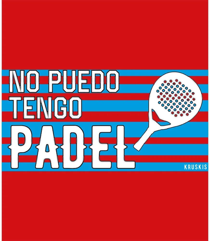 Kruskis Camiseta De Manga Corta No Puedo Tengo Padel Red XL