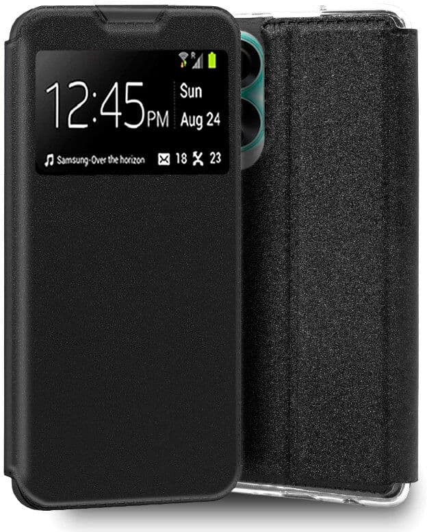 Capa Flip p/ Oppo A78 4G (Preto) - COOL