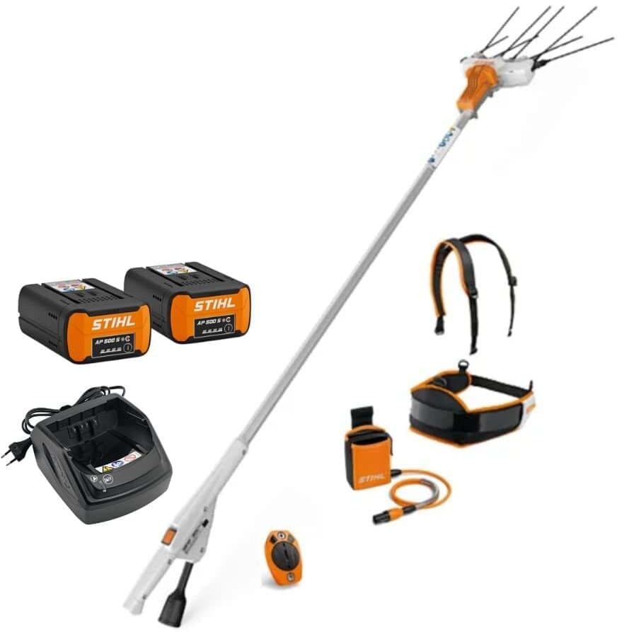 Varejador a baterias SPA 130 + SC2A + Arnes + 2 Baterias + Carregador STIHL VA022000010