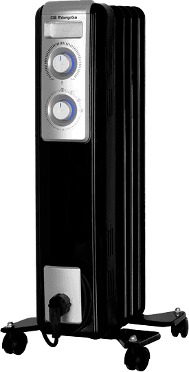 Aquecedor/Radiador de Óleo (5 Elementos) 1000W Preto - ORBEGOZO