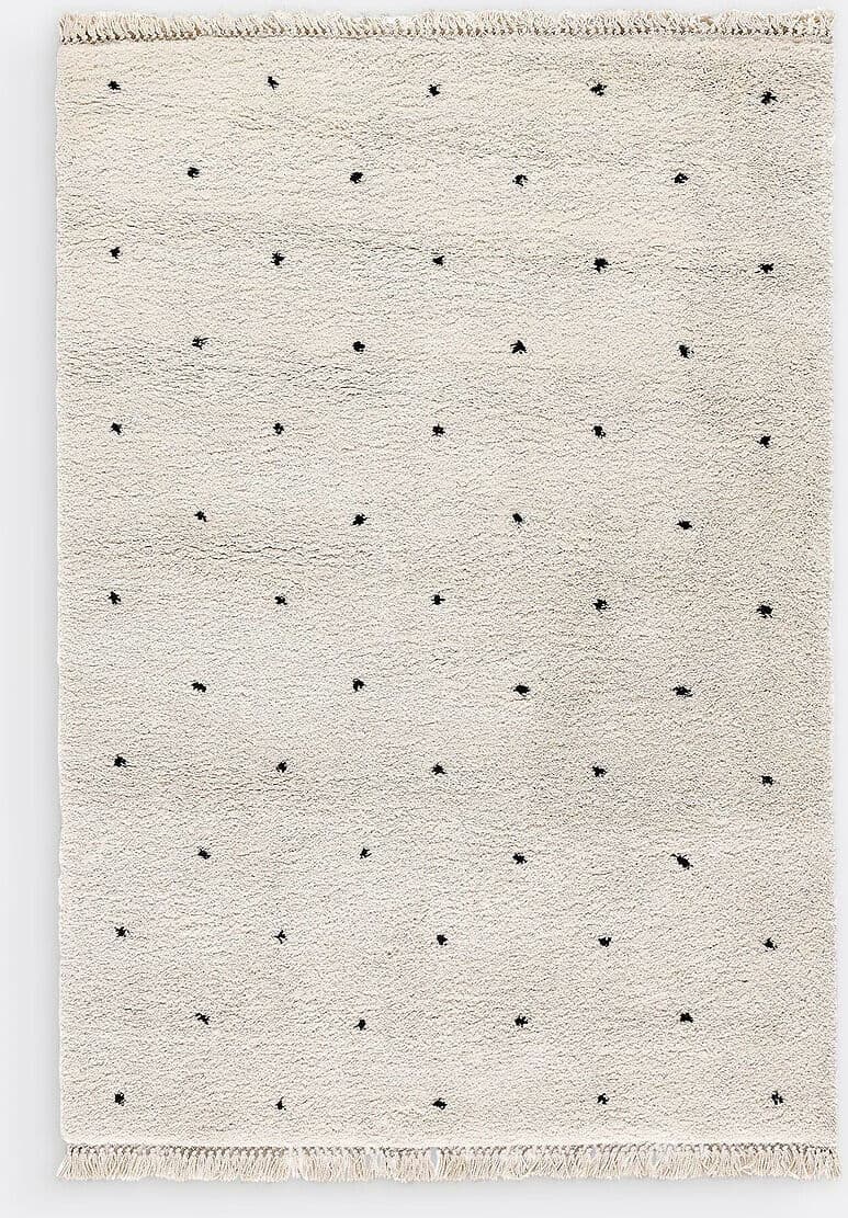 LA REDOUTE INTERIEURS Tapis style berbère petits motifs pois Ava