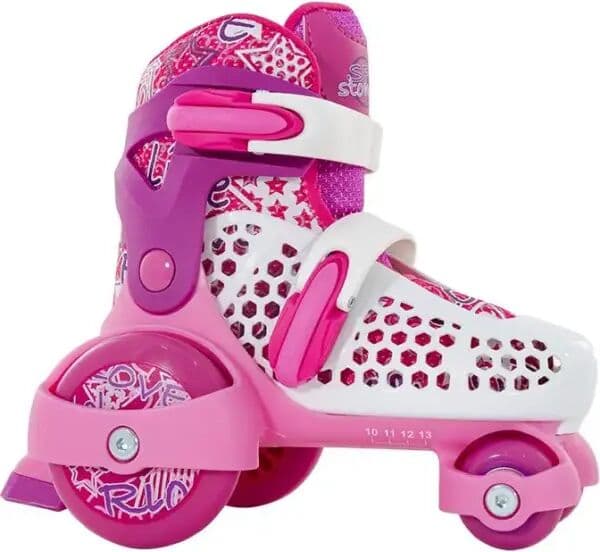SFR Stomper Girls Rollschuhe (Weiß - 23-27)