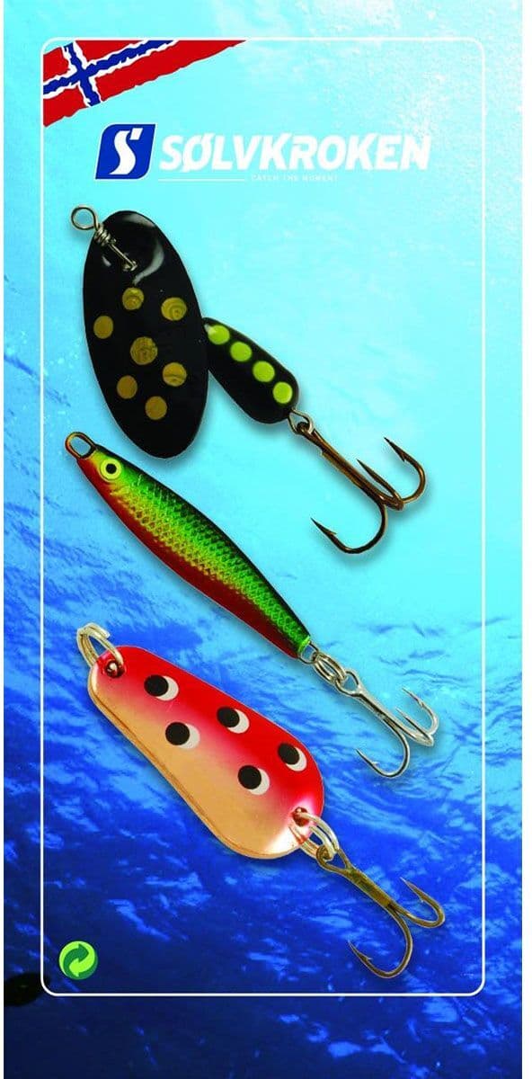 Fiskesluk - Sluksett - Finnmarksvidda - 9g & 10g - 3-Pk