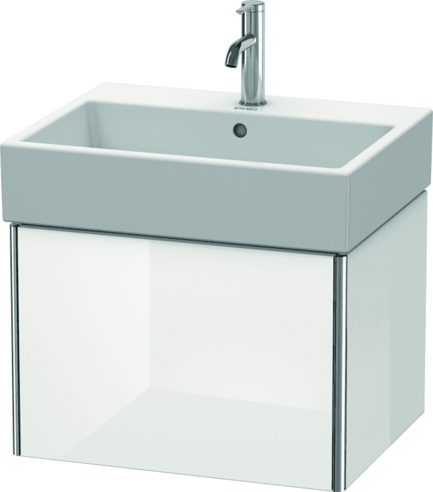 Duravit XSquare Waschtisch-Unterschrank XS409302222 58,4x39,7x46cm, 1 Auszug, weiß hochglanz