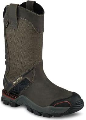 "Irish Setter by Red Wing Crosby 11"" WP Safety Toe Boot - 14 Grey Boot E2"