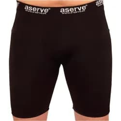 Aserve Kompressionsshorts Schwarz - X-Large