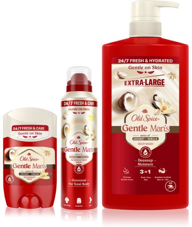 Old Spice Gentle Man's Coconut & Vanilla set for the body