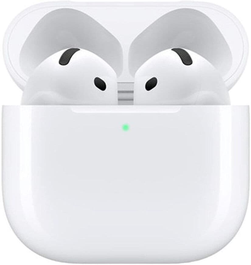 Apple Airpods 4 In-Ear Headset m. Opladningsetui - Hvid