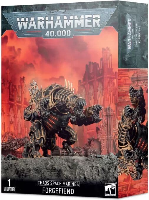 Games Workshop Warhammer 40k - Space Marine du Chaos Forgefiend