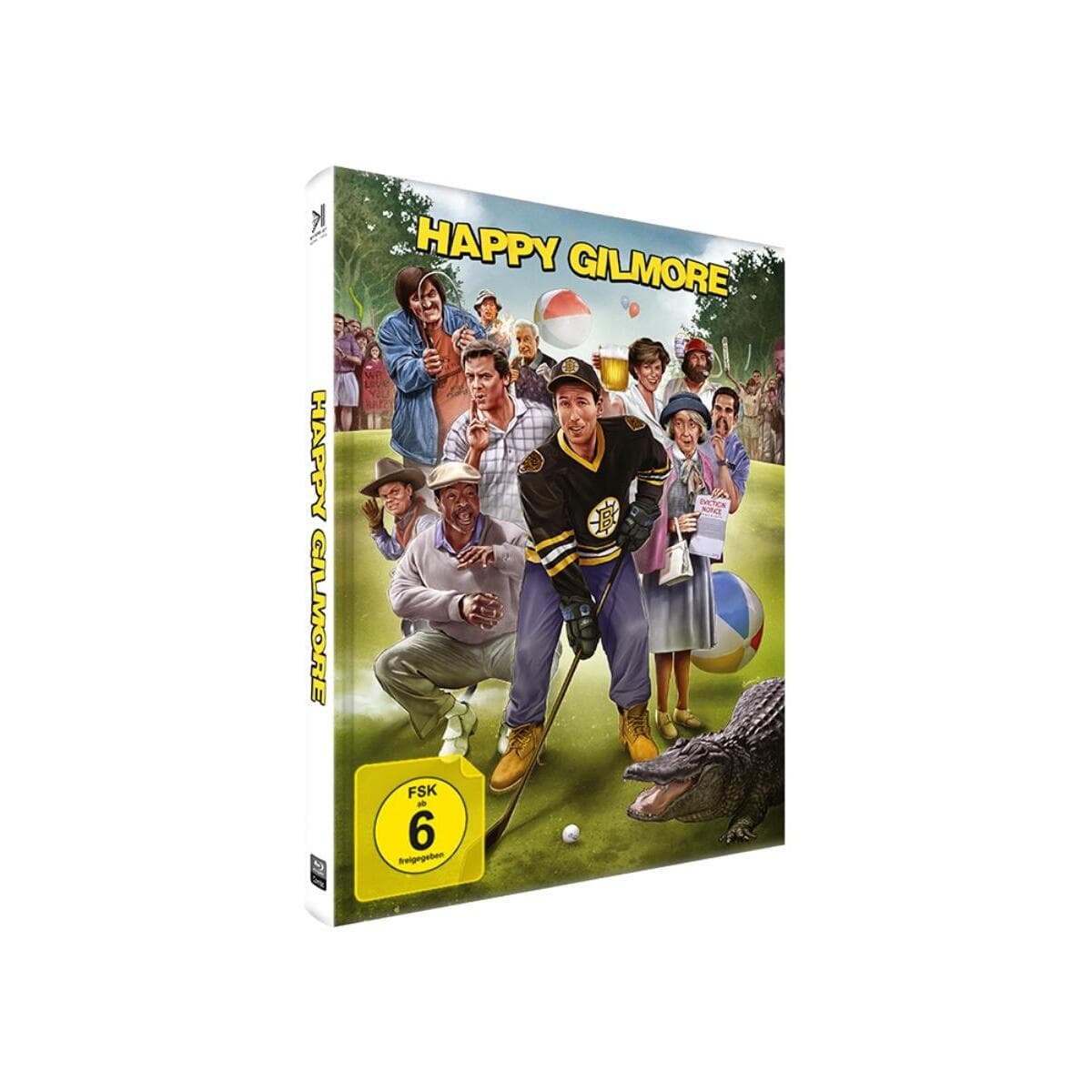 Blu-ray Happy Gilmore/Billy Madison ltd Mediabook Cover A / Sandler,Adam, (2 Blu-Ray Video)