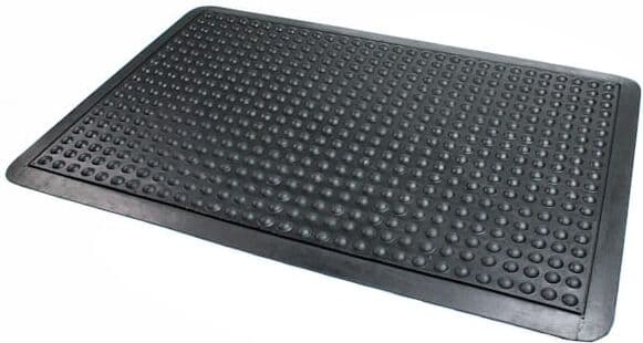 Doortex anti-fatigue mat rubber 90x150 cm black