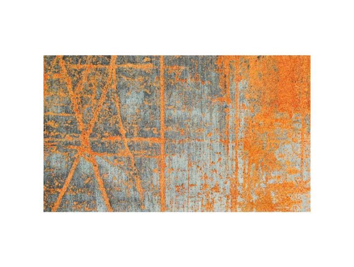 wash+dry Fussmatte Rustic, Grau, Orange, Graphik, rechteckig, 70x120 cmes Vertrauen - Oeko-Tex®, Made in EU, Oeko-Tex® Standard 100, Teppiche und Böden, Schmutzfangmatten, Fußmatten