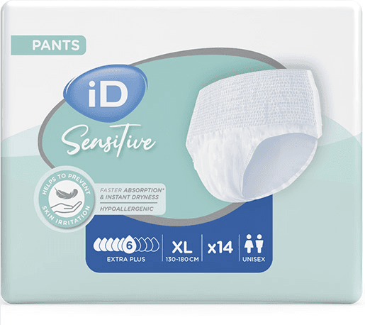 Ontex iD iD Sensitive Pants Extra Plus XL - 8 paquets de 14 protections