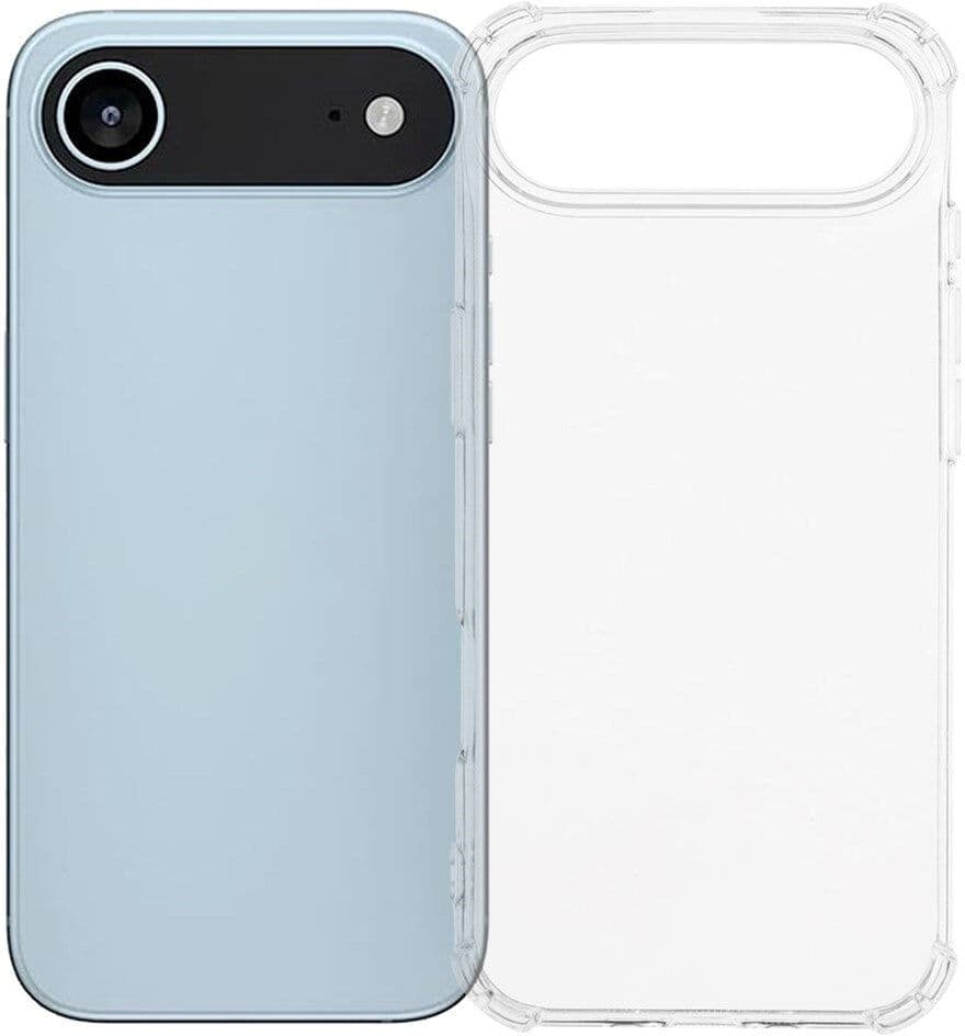 EIDERWOOD iPhone Air Fleksibelt Plastik Mobil Cover m. Forstærkede Hjørner - Gennemsigtig