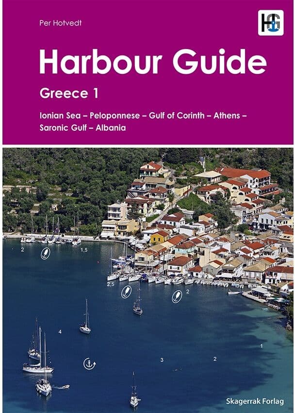 Skagerrak Forlag Harbour Guide Greece 1 – Ionian Sea, Peloponnese, Athens & Albania