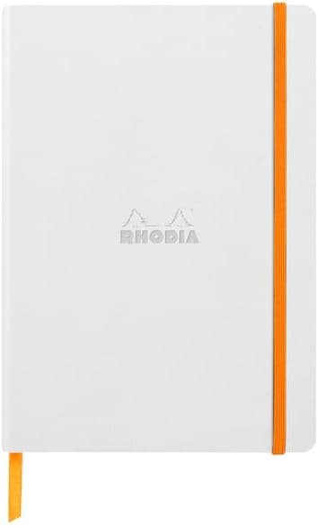 Rhodiarama soft A5 white ruled ivory