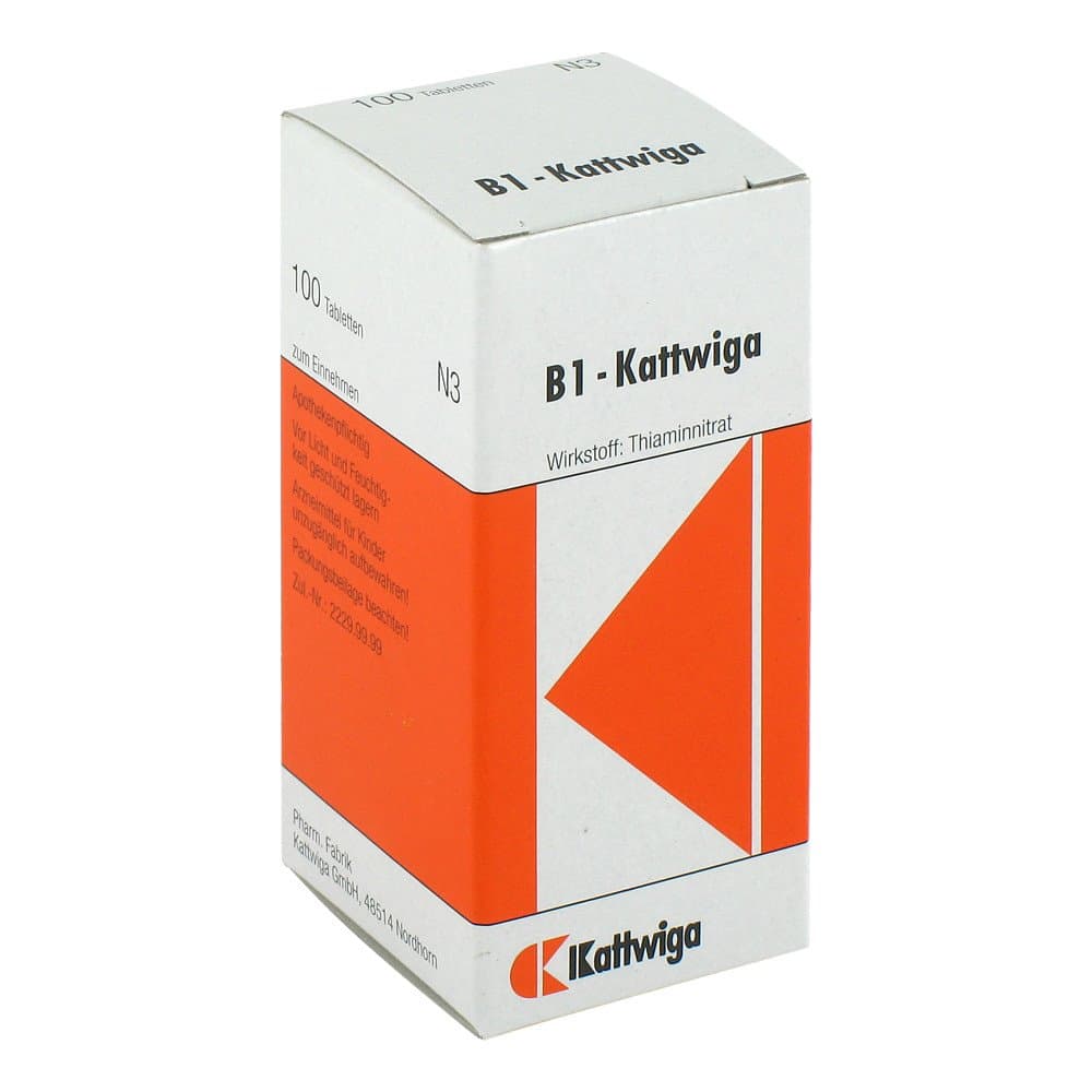 Kattwiga Arzneimittel GmbH B1 Kattwiga Tabletten 00407687
