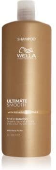Wella Ultimate Smooth Shampoo champô intensamente nutritivo para cabelo brilhante e macio 1000 ml. Ultimate Smooth Shampoo