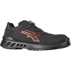 U-Power, Sicherheitsschuhe, Sicherheitshalbschuh Caesar Gr.41 schwarz/rot S3 CI SRC ESD EN20345 Mikrofaser (S3, 41)