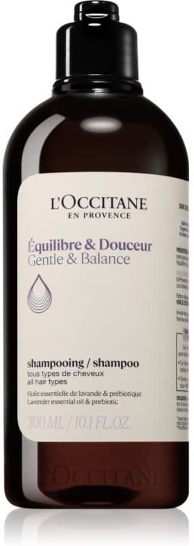 L’Occitane Gentle & Balance Shampoo delikatny szampon do wszystkich rodzajów włosów 300 ml