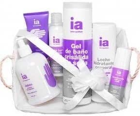 INTERAPOTHEK Cesta de Cuidado Corporal Crisalida de Seda