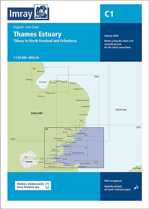 Imray Thames Estuary –  C1