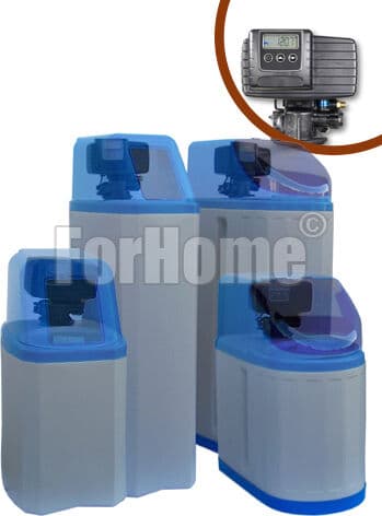 Addolcitore Acqua Forhome® Cab107 Da 10 Lt. Resina Cabinato Con Valvola Automati