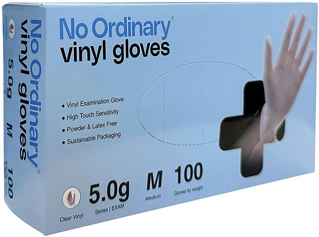 NO ORDINARY Vinylhandske ftalatfri M 100/fp