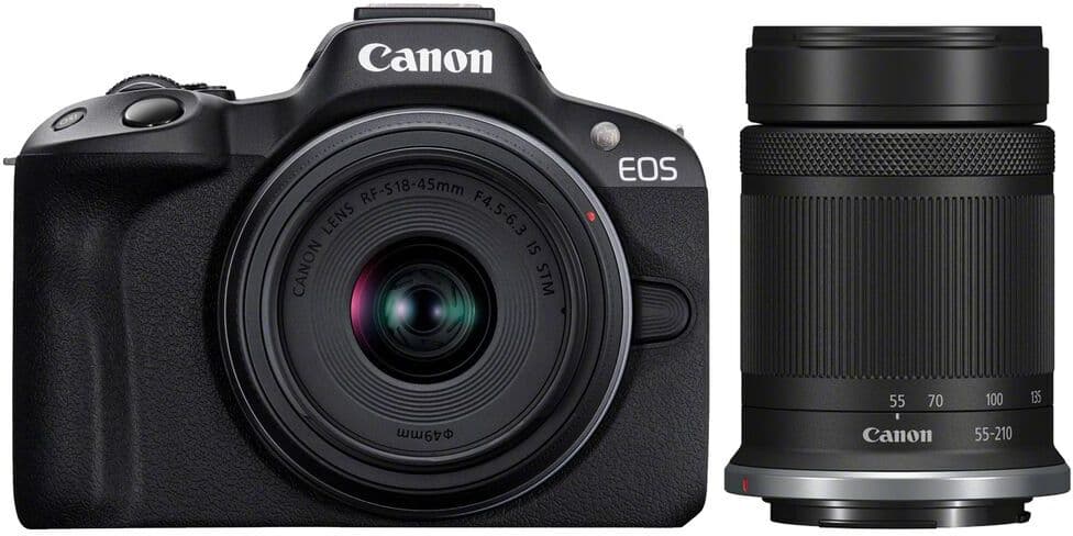 Canon EOS R50 + RF-S 18-45mm + RF-S 55-210mm