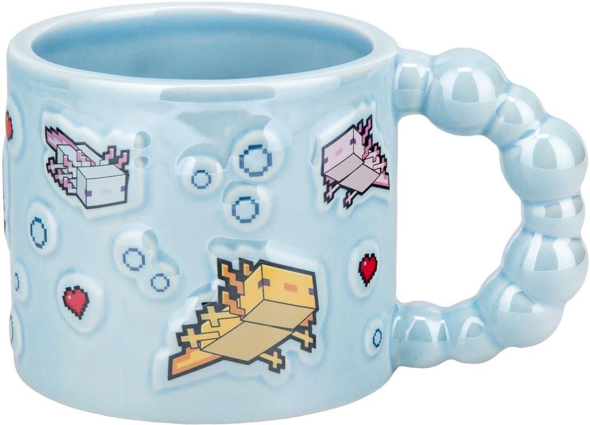 Paladone: Minecraft - Axolotl Bubble Shaped Mug (PP16101MCF)