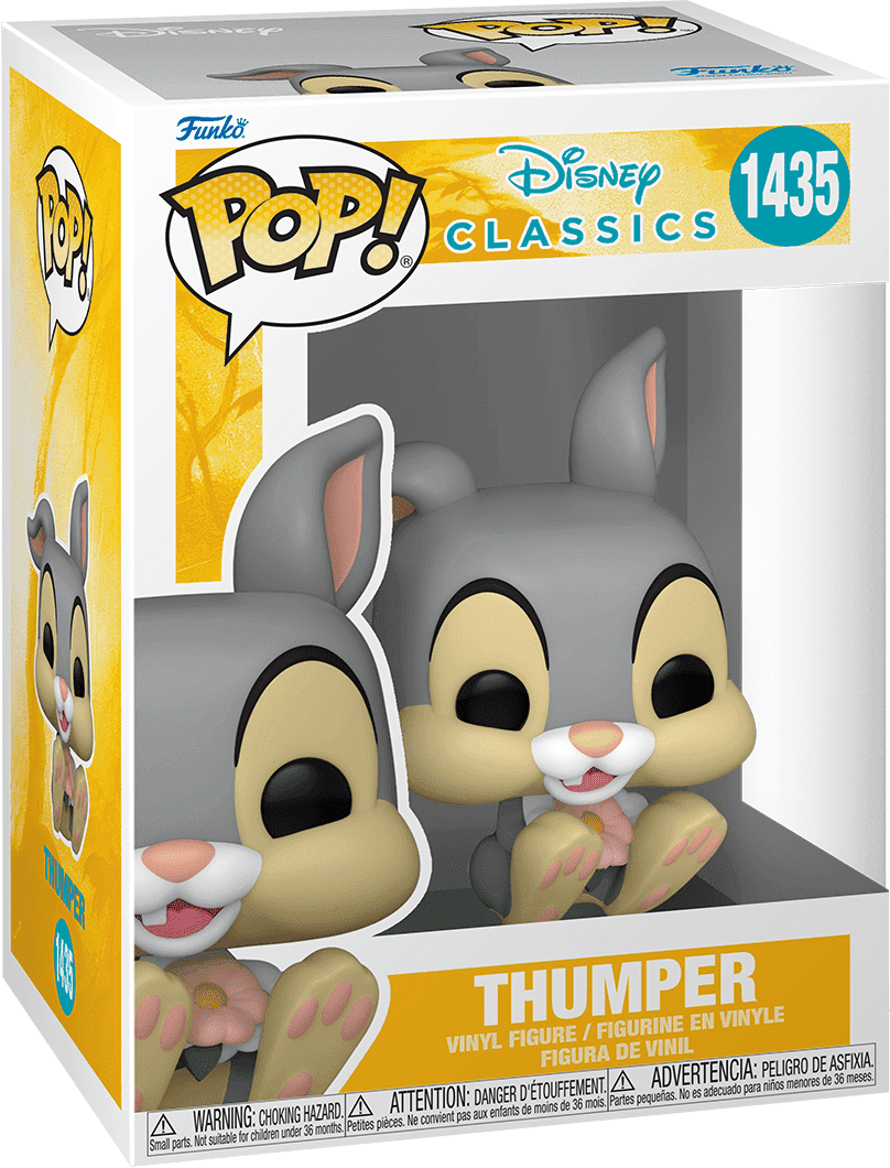 Funko Pop! Vinyl - Bambi 80th Anniversary - Thumper Figure - Disney Classics - Officially Licensed